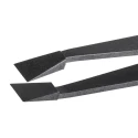 ideal-tek 115mm Plastic Polyamide Flat ESD Safe Tweezer 710.CF