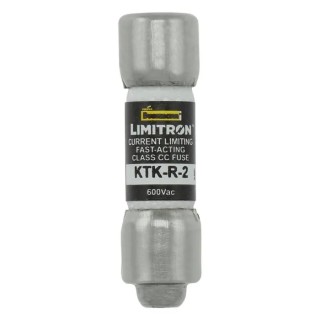 Eaton Melamine Body Fast Acting Cartridge Fuse 2A 600V AC 10 x 38 mm KTK-R-2