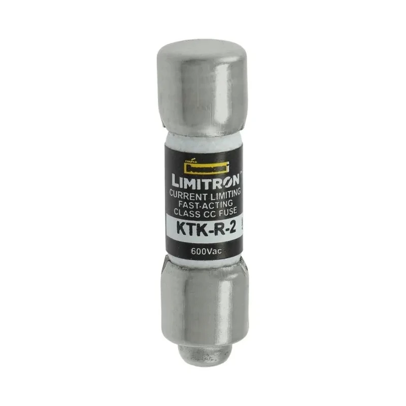 Eaton Melamine Body Fast Acting Cartridge Fuse 2A 600V AC 10 x 38 mm KTK-R-2
