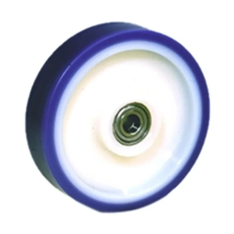 LAG Blue White Polyurethane Trolley Wheel 150mm Diameter 400kg Load Capacity Polyamide Hub Ball Bearing 35020