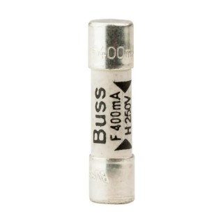 Eaton 400mA F Ceramic Cartridge Fuse 5 x 20 mm 250V AC Fast Acting GDA-400MA
