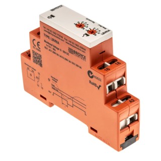 Broyce Control Monitoring Relay 3 Phase SPDT DIN Rail 24 V dc LBVR/A 12-24VDC