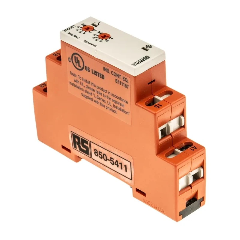 Broyce Control Monitoring Relay 3 Phase SPDT DIN Rail 24 V dc LBVR/A 12-24VDC