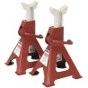 RS PRO Axle Stand 287 mm - 427 mm 3 Ton Load Capacity Ratchet-Operated Cast Iron 851-7565