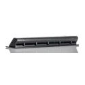 Southco Textured Matt Black Plastic Handle 17 mm Height, 35.8 mm Width, 127.3 mm Length P2-51