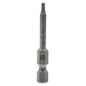 Phoenix Contact Hex Screwdriver Bit Set, 2 mm Tip, Hex Drive, 50 mm Overall Length, Hardened Steel, 5-Piece 1212645