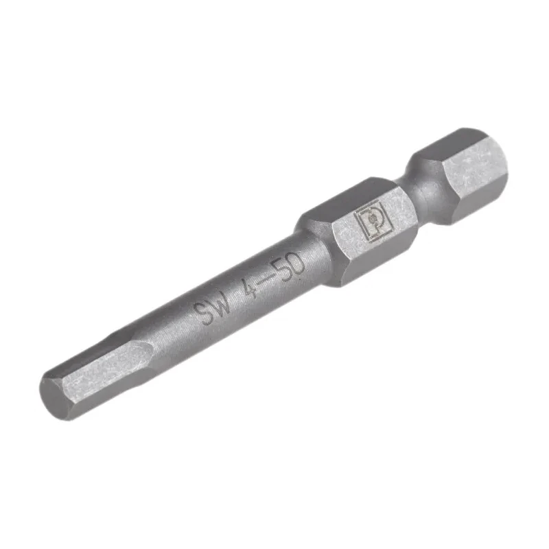 PHOENIX CONTACT Hex Screwdriver Bit Set, Hex Drive, 4 x 50 mm Tip, 50 mm Overall Length, 5-Piece 1212648