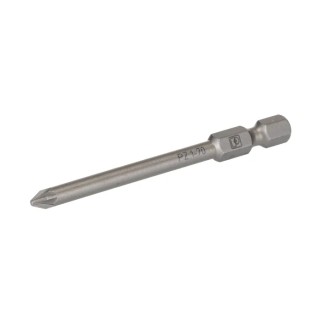 Phoenix Contact Screwdriver Bit E 6.3 (1/4 in) Tip PZ1 x 70 mm Phillips Drive Steel 1212594