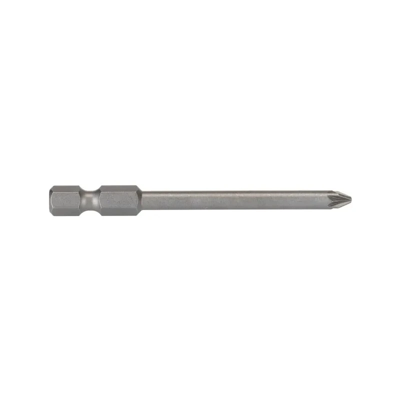 Phoenix Contact Screwdriver Bit E 6.3 (1/4 in) Tip PZ1 x 70 mm Phillips Drive Steel 1212594