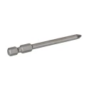 Phoenix Contact Screwdriver Bit E 6.3 (1/4 in) Tip PZ1 x 70 mm Phillips Drive Steel 1212594
