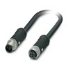 PHOENIX CONTACT Sensor Actuator Cable Male 5 Way M12 to Female 5 Way M12, 5 m, PEX Jacket, 60V, IP65, Model 1407338