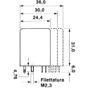 TE Connectivity Surface Signal Relay 48V DC Coil 2A Switching Current 4PST Contact Configuration V23154D 426B110 5-1393807-7