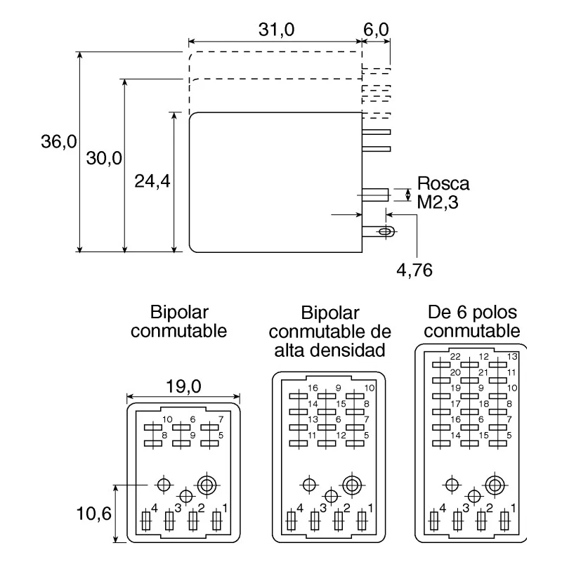 TE Connectivity Surface Signal Relay 48V DC Coil 2A Switching Current 4PST Contact Configuration V23154D 426B110 5-1393807-7