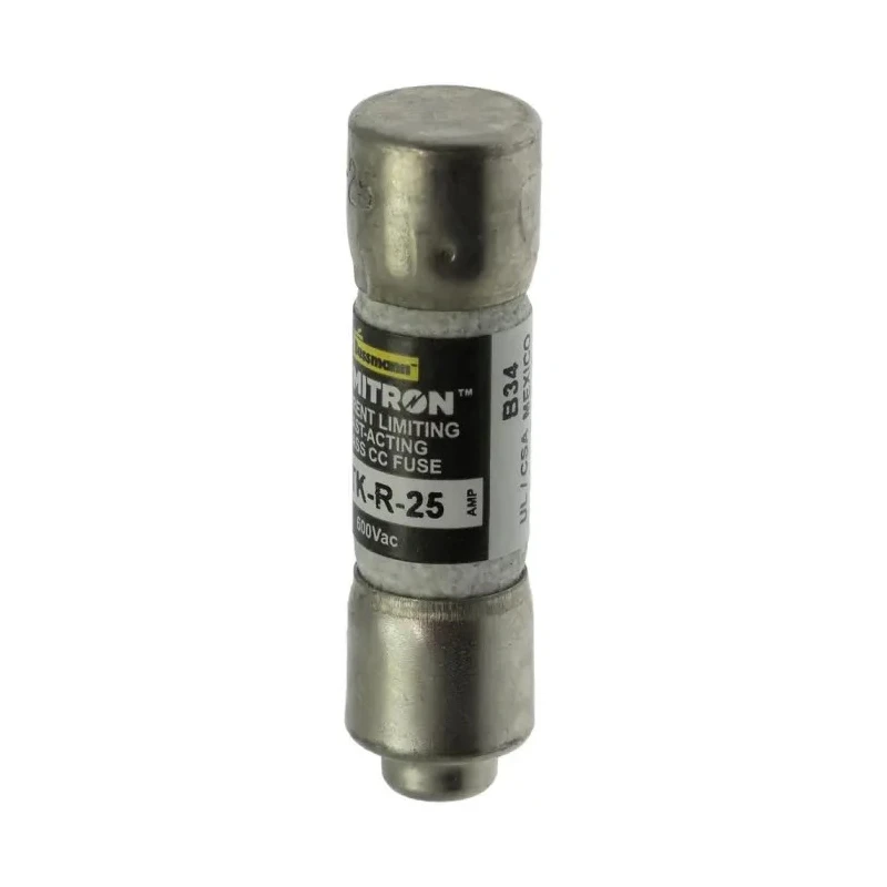 Eaton 25A Fast Acting Melamine Cartridge Fuse 10 x 38 mm 600V AC KTK-R-25
