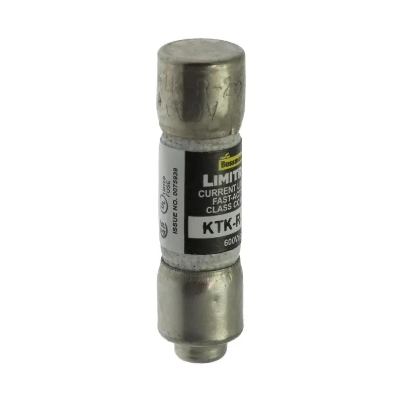Eaton 25A Fast Acting Melamine Cartridge Fuse 10 x 38 mm 600V AC KTK-R-25