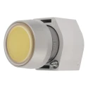 EAO 04 Series Yellow Momentary Flush Push Button Head 29mm Diameter, IP65 704.013.4