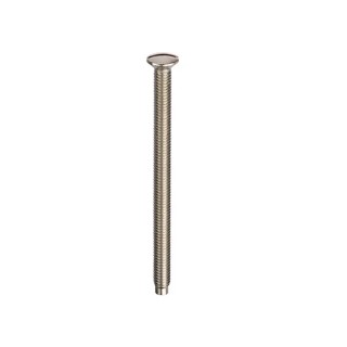 RS PRO Slot Raised (Countersunk) Steel Machine Screw 25 mm M3.5 850-7455