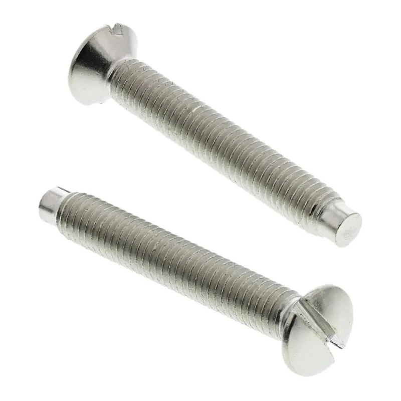 RS PRO Slot Raised (Countersunk) Steel Machine Screw 25 mm M3.5 850-7455