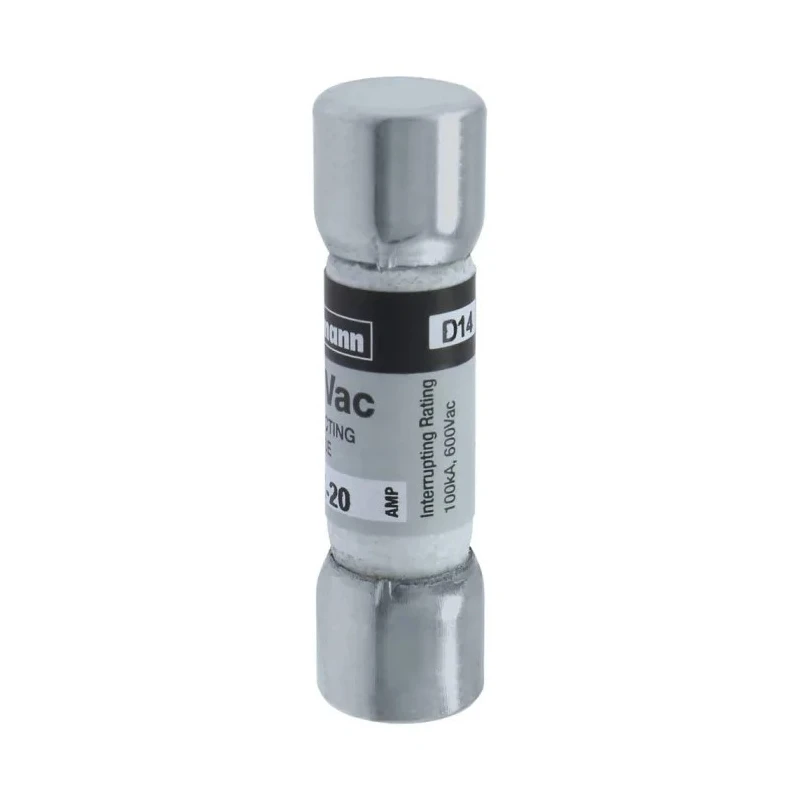 Eaton 20A Fast Acting Melamine Cartridge Fuse 10 x 38 mm 600V AC KTK-20