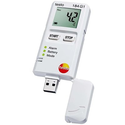 Testo 184-G1 Temperature Data Logger NFC USB 5 Channel Portable Accurate 97x44x12mm 4 Months Battery Life 0572 1846