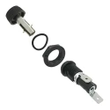 Eaton 16A Panel Mount Fuse Holder 1P Pole for 5 x 20 mm Fuses Thermoplastic Body HTB-28M-R