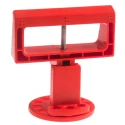 RS PRO Red 1-Lock Lockout Stainless Steel, Brass, ABS Circuit Breaker Lockout 862-5219