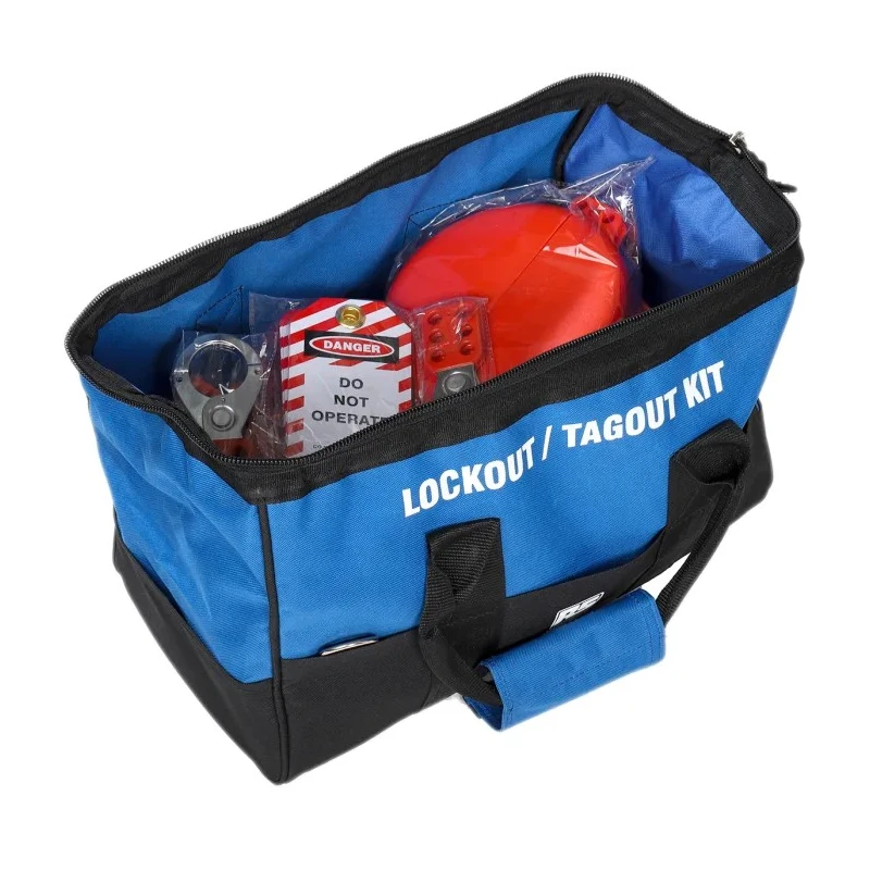 RS PRO Red Valve Lockout Kit Portable Industrial Safety Kit 18 Product 862-5240