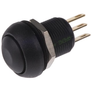 APEM IM Series Panel Mount Push Button Switch Momentary SPDT IP67 28V dc 13.6 mm Cutout IMR7Z422UL