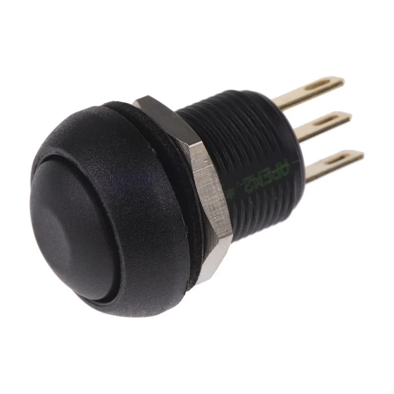 APEM IM Series Panel Mount Push Button Switch Momentary SPDT IP67 28V dc 13.6 mm Cutout IMR7Z422UL