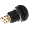 APEM IM Series Panel Mount Push Button Switch Momentary SPDT IP67 28V dc 13.6 mm Cutout IMR7Z422UL