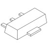 Nexperia General Purpose NPN Transistor 1 A, 80 V, 3-Pin SOT-89 BCX56-16,115