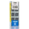 Pramet CNMG Series Indexable Lathe Part Diamond Shape 4.76 mm Height, 95° Approach, 12.9 mm Length CNMG 120404E-M:T9335