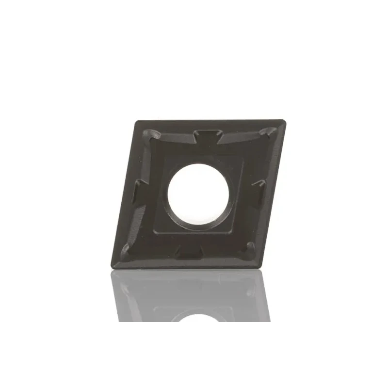 Pramet CNMG Series Indexable Lathe Part Diamond Shape 4.76 mm Height, 95° Approach, 12.9 mm Length CNMG 120404E-M:T9335