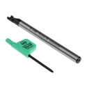Pramet Lathe Tool Holder for Use with CC Inserts 6 mm Height 95° Approach 100mm Length A08H-SCLCR 06