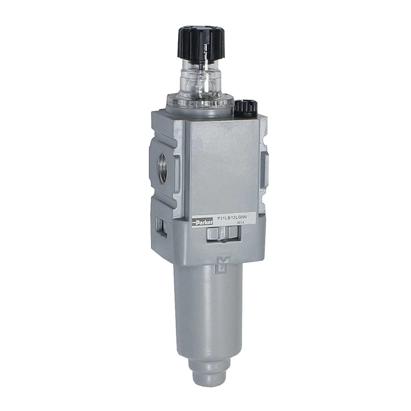 Parker Pneumatic Air Lubricator 1/4 in Port Size 17 bar Maximum Operating Pressure Aluminium Bowl, P31LB12LMNN