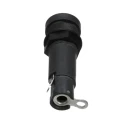Schurter 10A 1-Pole Mini Fuse Holder, Thermoplastic Body, Slotted Finger Grip Cap, 250V AC 0031.1673