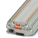 Phoenix Contact Double Level Terminal Block 2-Level 4 Positions Grey Push-in 400V 9A 3210356