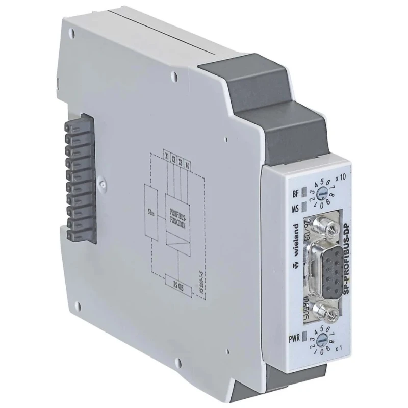 Wieland SP Series Safety Module, Communication Module, 1 Input, 24V DC R1.190.0190.0