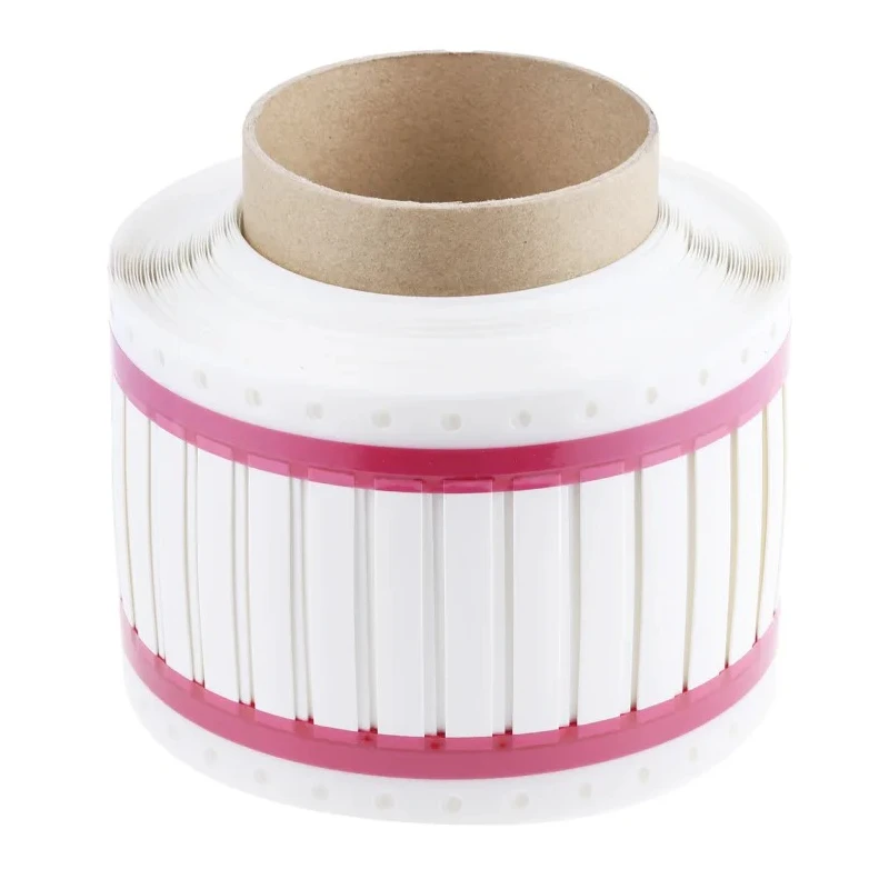 TE Connectivity RS PRO Heat Shrink Cable Marker, White, 1.8 to 4.1 mm Cable Diameter, 4.8 mm Width 872-6224