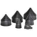 Flexicon Conduit Fitting, Thermoplastic Elastomer Material, 34 mm Nominal Size, Black, IP66 Rated REC34