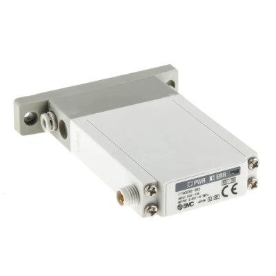 SMC Pneumatic Regulator Compact Series ITV0000 6L/min Flow Rate 0.01 to 9 bar Pressure Range ITV0030-3BS