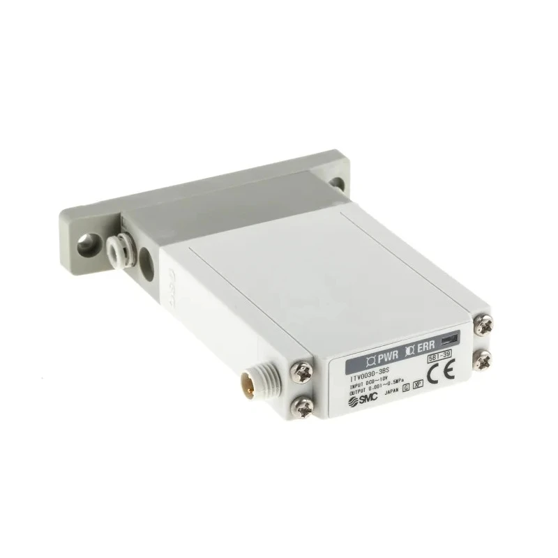 SMC Pneumatic Regulator Compact Series ITV0000 6L/min Flow Rate 0.01 to 9 bar Pressure Range ITV0030-3BS