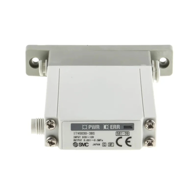 SMC Pneumatic Regulator Compact Series ITV0000 6L/min Flow Rate 0.01 to 9 bar Pressure Range ITV0030-3BS