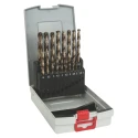 Bosch 19-Piece HSS-Co Twist Drill Bit Set for Metal, Sizes 1-10 mm 2608587014