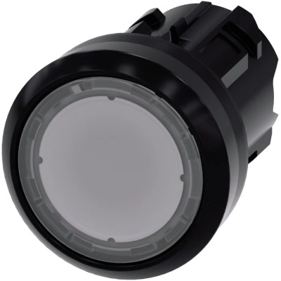 Siemens SIRIUS ACT 3SU10 Series Clear Momentary Push Button Head 22 mm Cutout IP66 IP67 IP69K 3SU1001-0AB70-0AA0