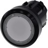 Siemens SIRIUS ACT 3SU10 Series Clear Momentary Push Button Head 22 mm Cutout IP66 IP67 IP69K 3SU1001-0AB70-0AA0