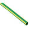 RS PRO Halogen Free Heat Shrink Tubing, Yellow, Green, 6.4 mm Sleeve Diameter x 1.2 m Length, 2:1 Shrink Ratio 268-5007
