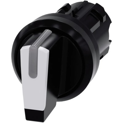 Siemens SIRIUS ACT 3 Position Illuminated Selector Switch Head, Momentary Operation, 22mm Cutout 3SU1002-2BM60-0AA0