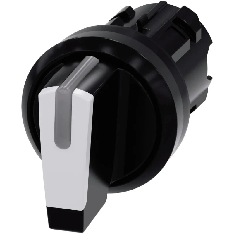 Siemens SIRIUS ACT 3 Position Illuminated Selector Switch Head, Momentary Operation, 22mm Cutout 3SU1002-2BM60-0AA0