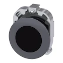 Siemens SIRIUS ACT 3SU10 Series Black Latching Push Button Head 30 mm Cutout IP69K IP67 IP66 3SU1060-0JA10-0AA0